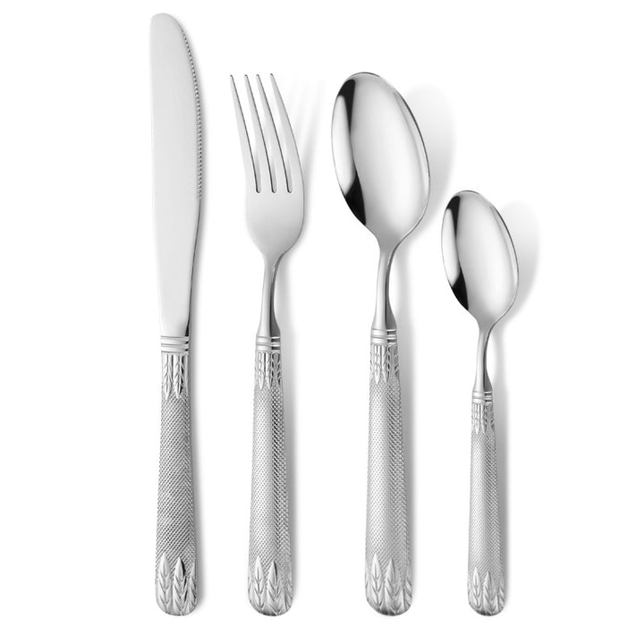 Eleganter Teelöffel mit Kunstvollem Griffdesign Karnz