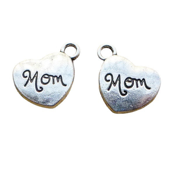 Herzförmige Mama Charms Karnz