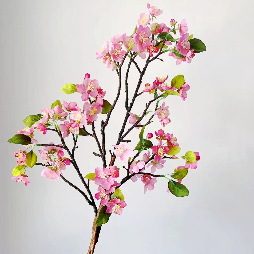 Lebensechter Kirschblüten Dekorativer Stängel