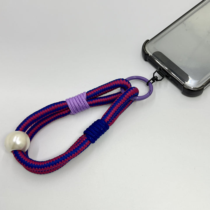 Farbenfrohes geflochtenes Handy-Lanyard-Halter Karnz