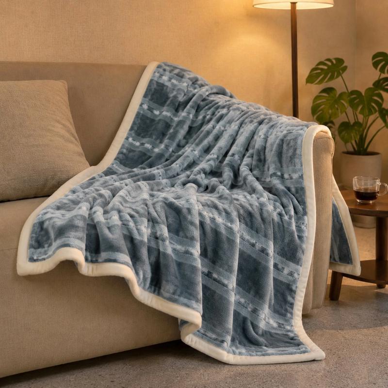 Gemütliche dekorative Wurfdecke