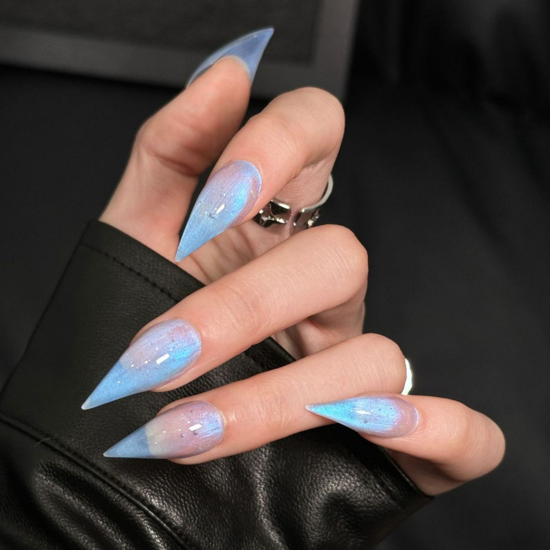 Ombré Stiletto Press-On Nägel