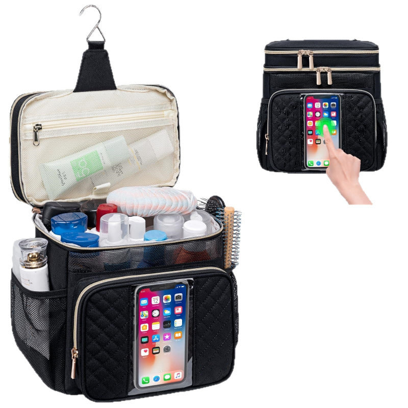 Kosmetik-Organizer Tasche mit Vielseitiger Fächeraufteilung Karnz