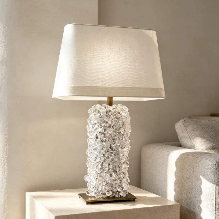 Künstlerische Kristall-Tischlampe