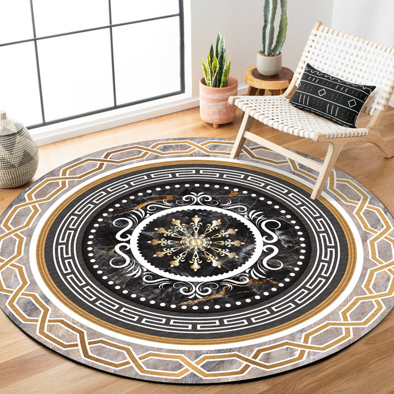 Eleganter runder Teppich Karnz