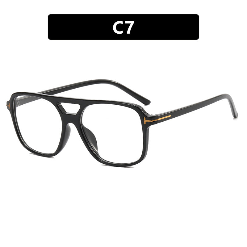 Damen modische quadratische Sonnenbrille mit luxuriösem Kunststoffrahmen und UV-Schutz Karnz