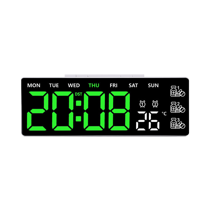 Digitaler Thermo-Wecker mit großem LED-Display Karnz