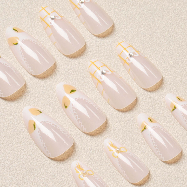 Elegantes Press-On Nagelkunstset