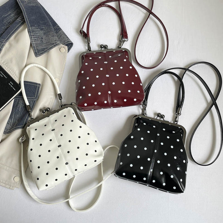 Polka Dot Vintage Handtas
