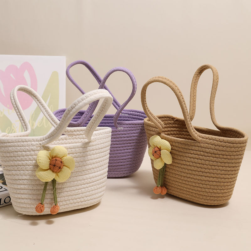 Damen Handgefertigte Kosmetiktasche mit floralem Design Karnz