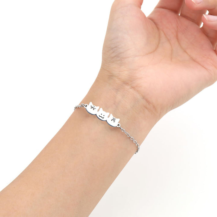 Kat-Themen Charm Schmuckset Karnz