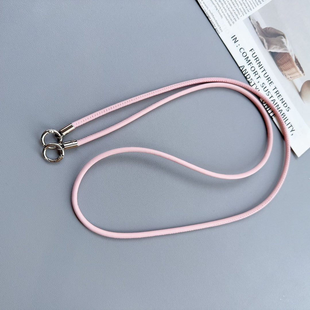 Premium Doppelring-Lederumhängeband Karnz