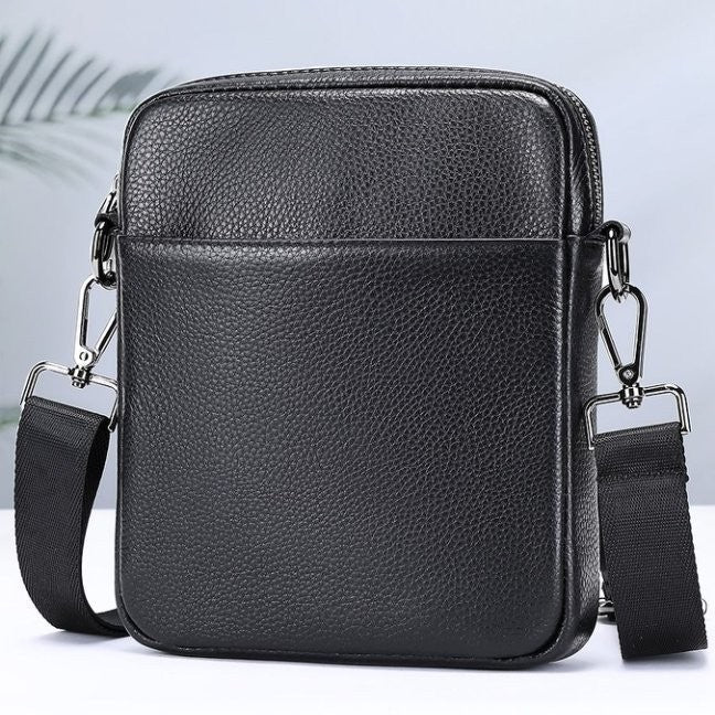 Klassische Leder Slingtasche