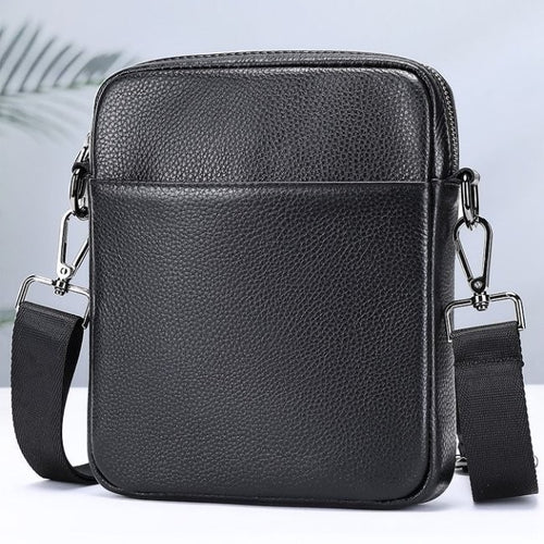 Klassische Leder Slingtasche