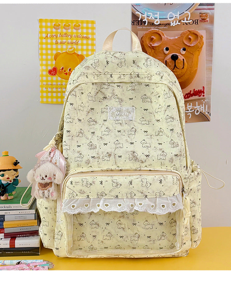 Hübscher cartoonförmiger Tagesrucksack
