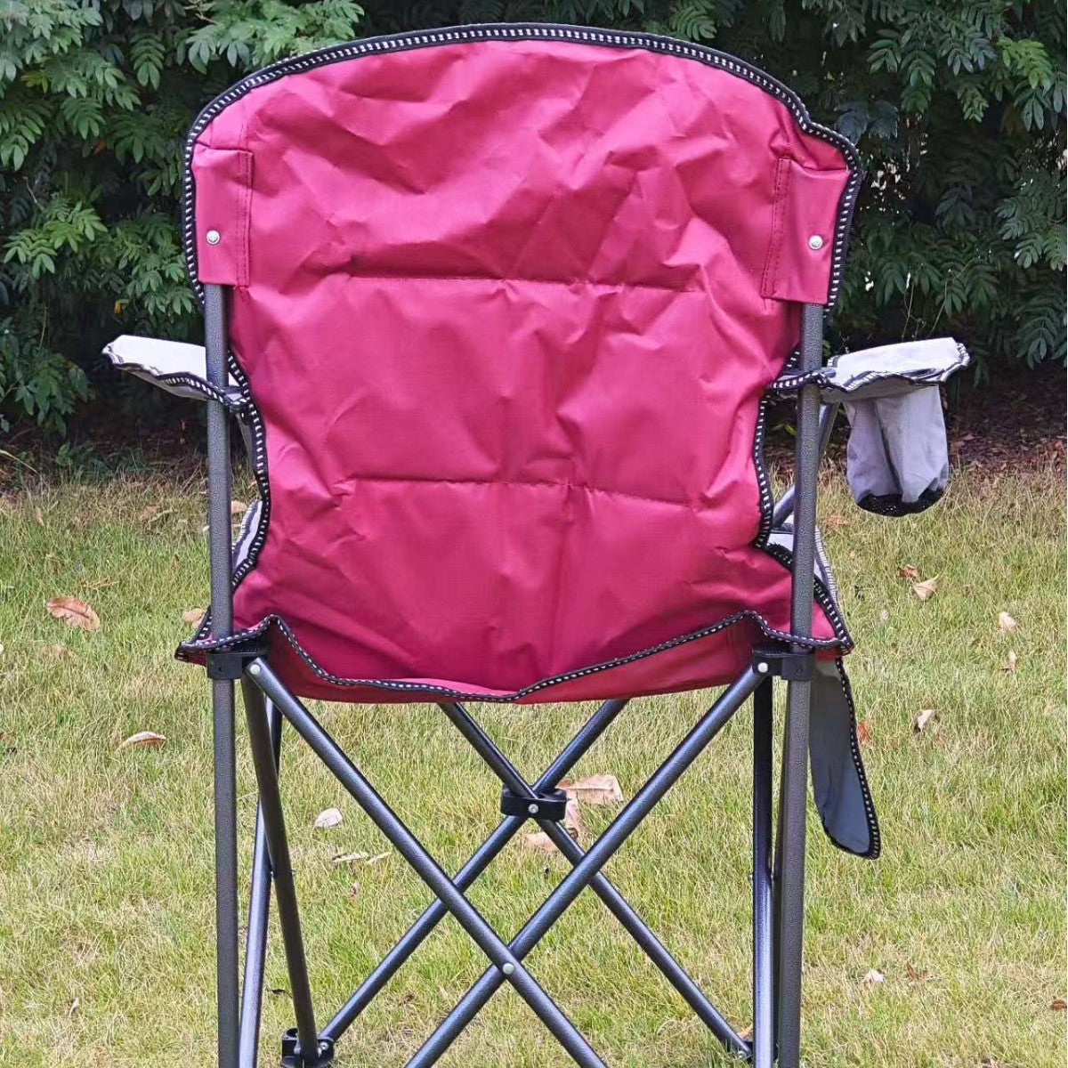 Damen Komfortabler Campingstuhl mit Getränkehalter Karnz