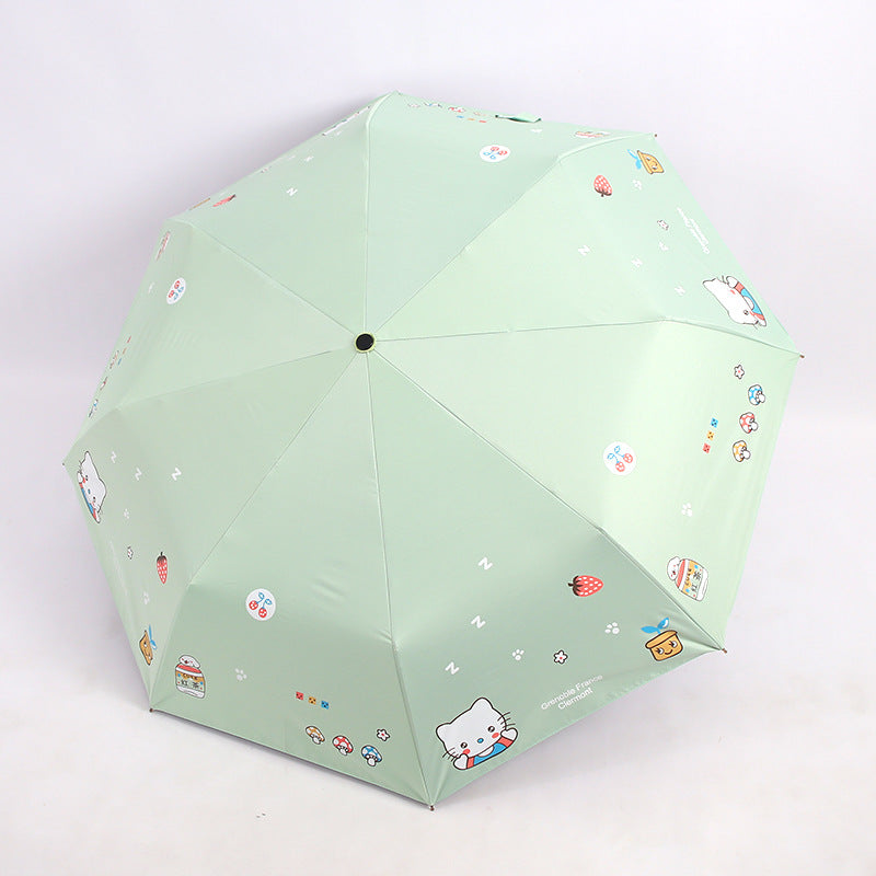 Damen Bunter Regenschirm Karnz