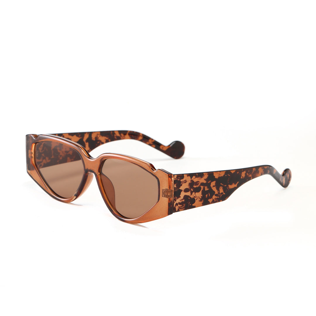 Damen Fashion-Sonnenbrille mit innovativem Rahmen und schützendem UV-Schutz Karnz