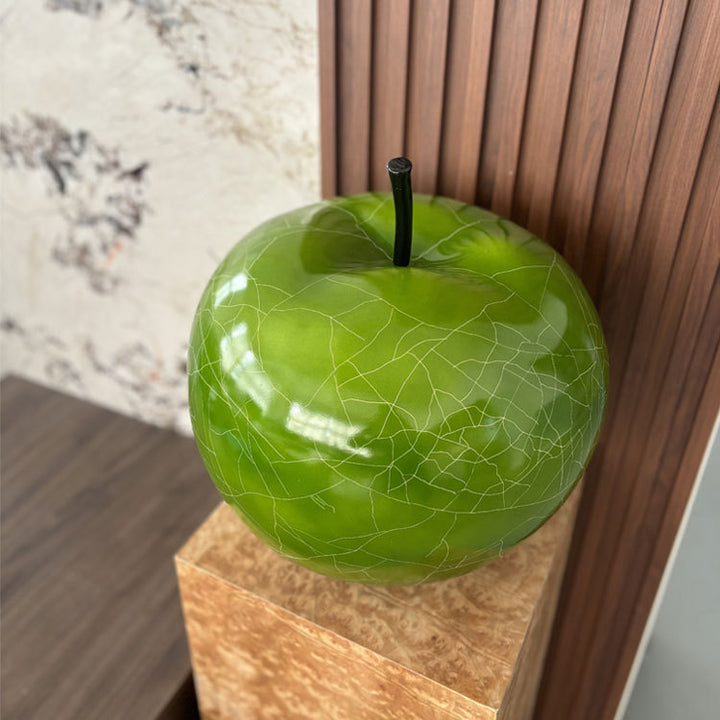 Dekorative Apfelskulptur