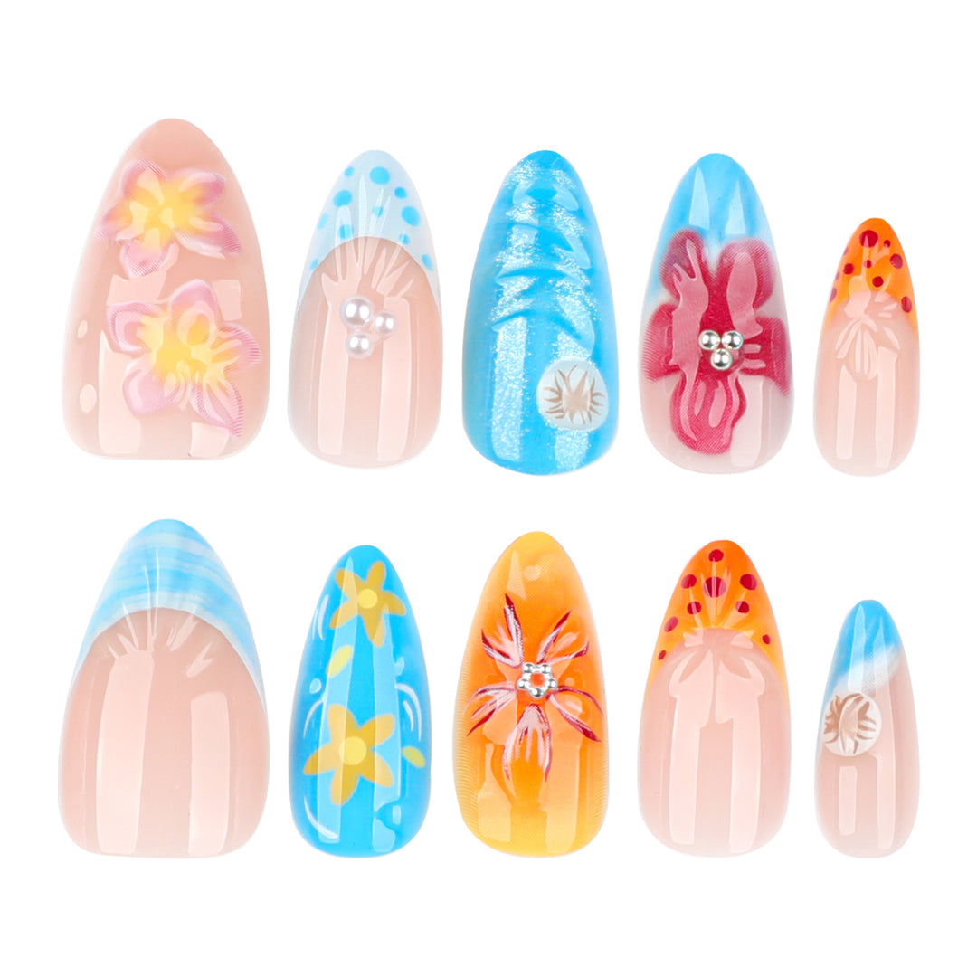 Künstliche Blumen-Nagelkunst Karnz