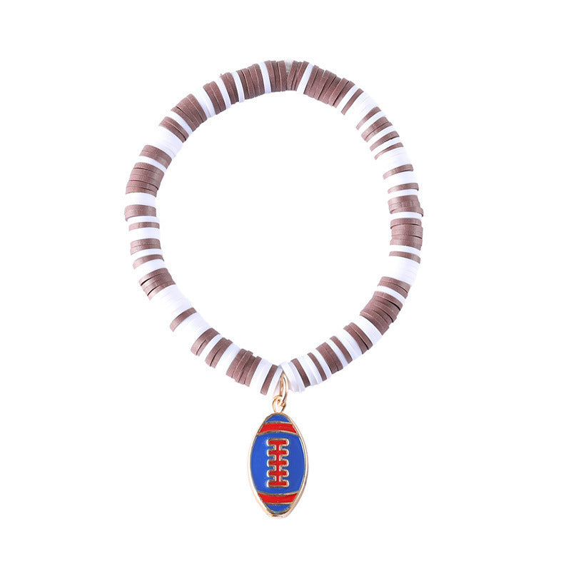 Sport-Themen Charm-Armband Karnz