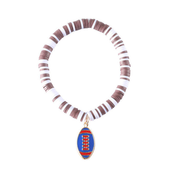 Sport-Themen Charm-Armband Karnz