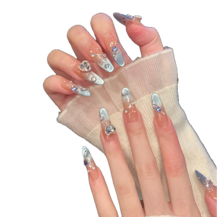 Ombre Nail Art Press-On Nails Set Karnz