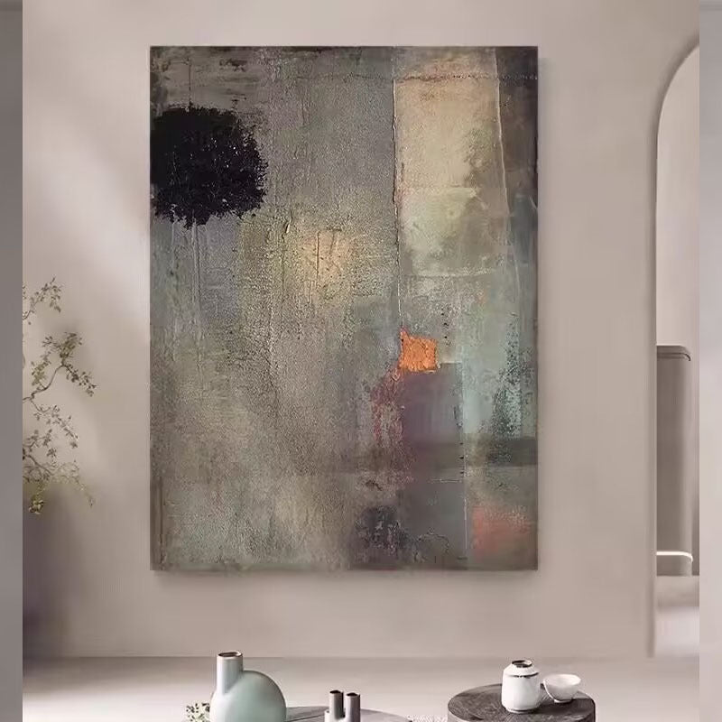 Abstracte Moderne Texturierte Wandkunst