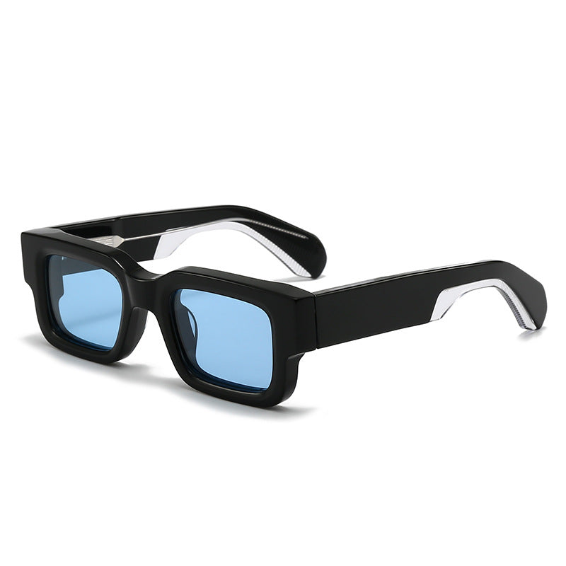 Damen modische Sonnenbrille im stilvollen Blockrahmen-Design Karnz
