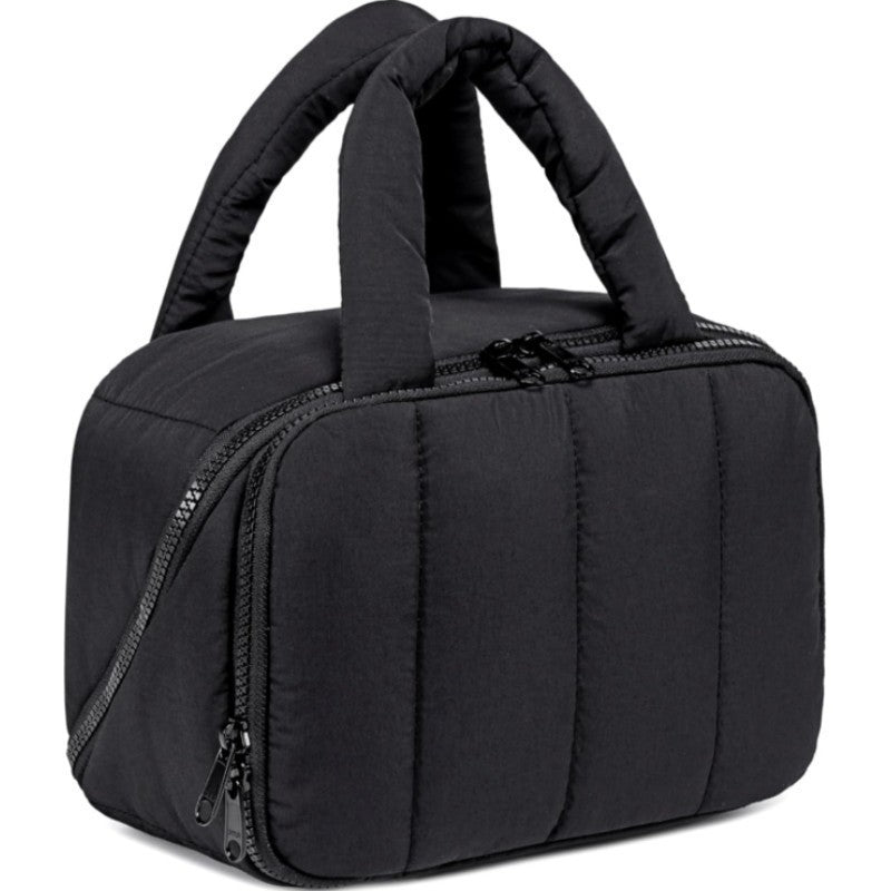 Damen isolierte Kühltasche mit doppeltem Reißverschluss und robusten Griffen Karnz