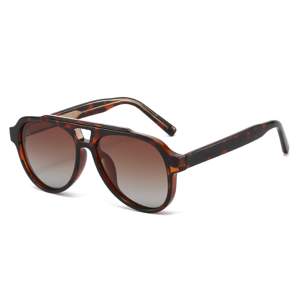 Damen Vintage Sonnenbrille mit hochwertigem UV-Schutz und modischem Schildpatt-Muster Karnz