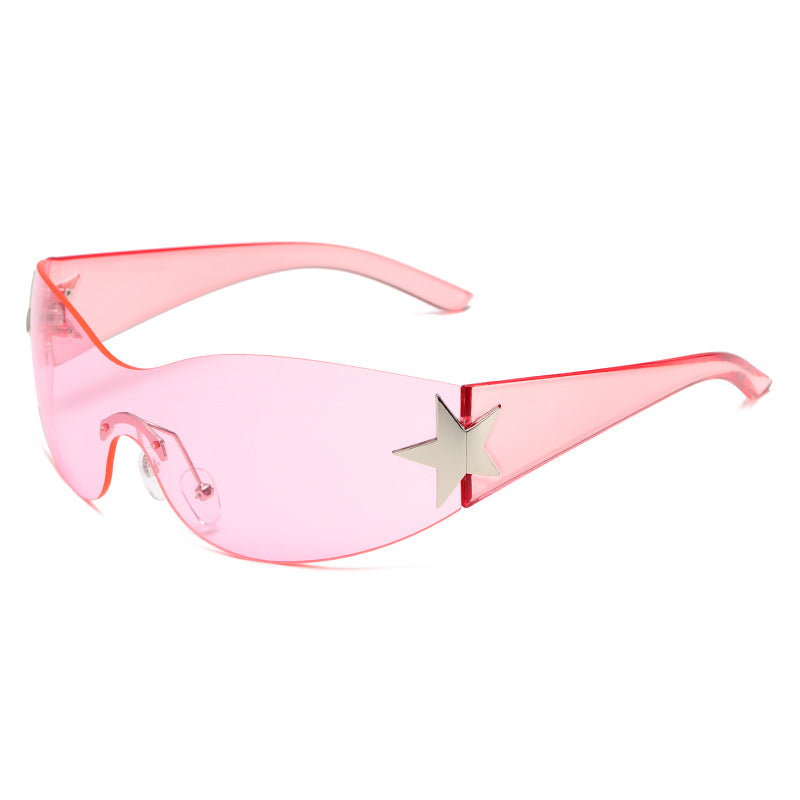 Damen Sportliche Fashion-Sonnenbrille mit schützendem UV-Schutz Karnz