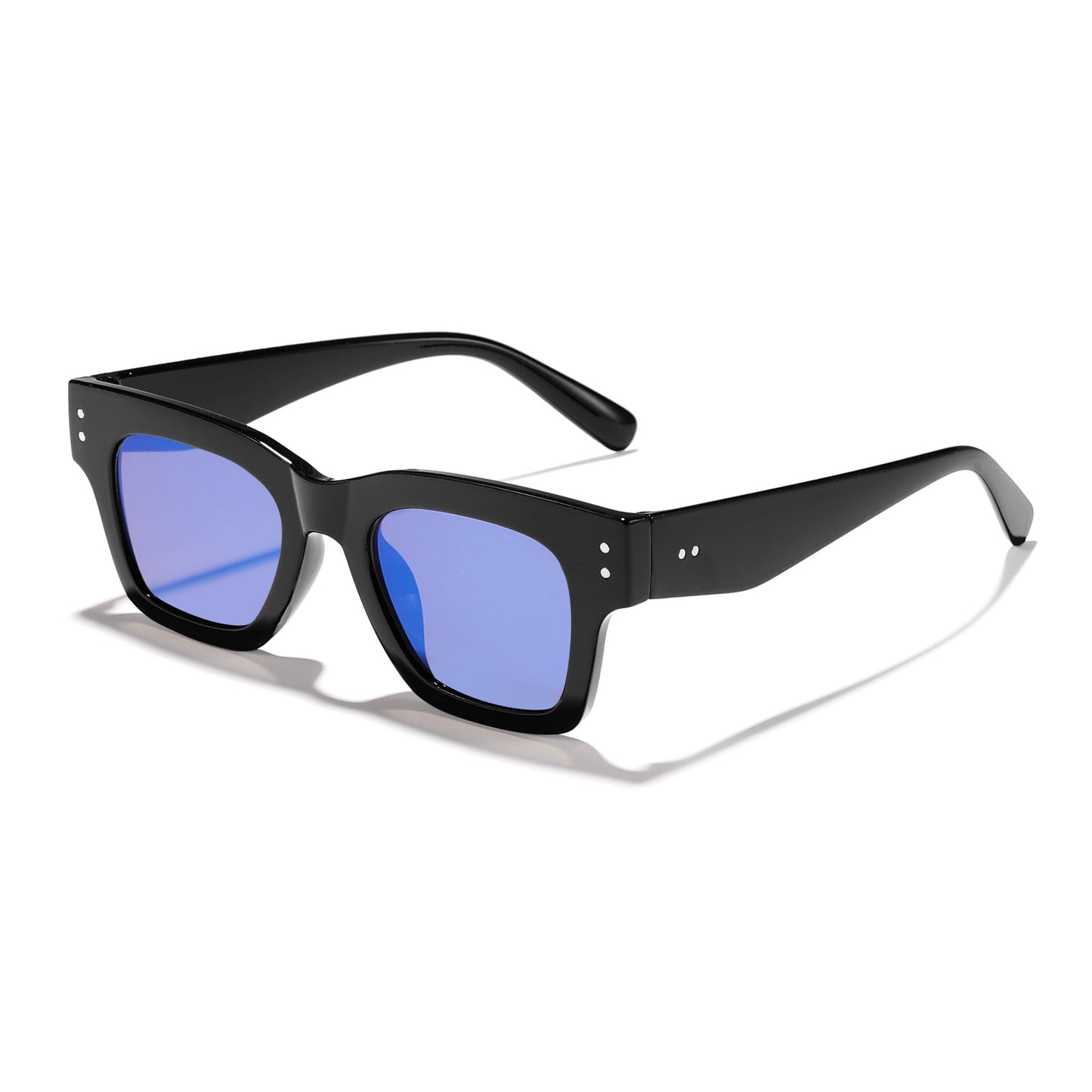 Damen trendige quadratische Sonnenbrille im urbanen Stil Karnz