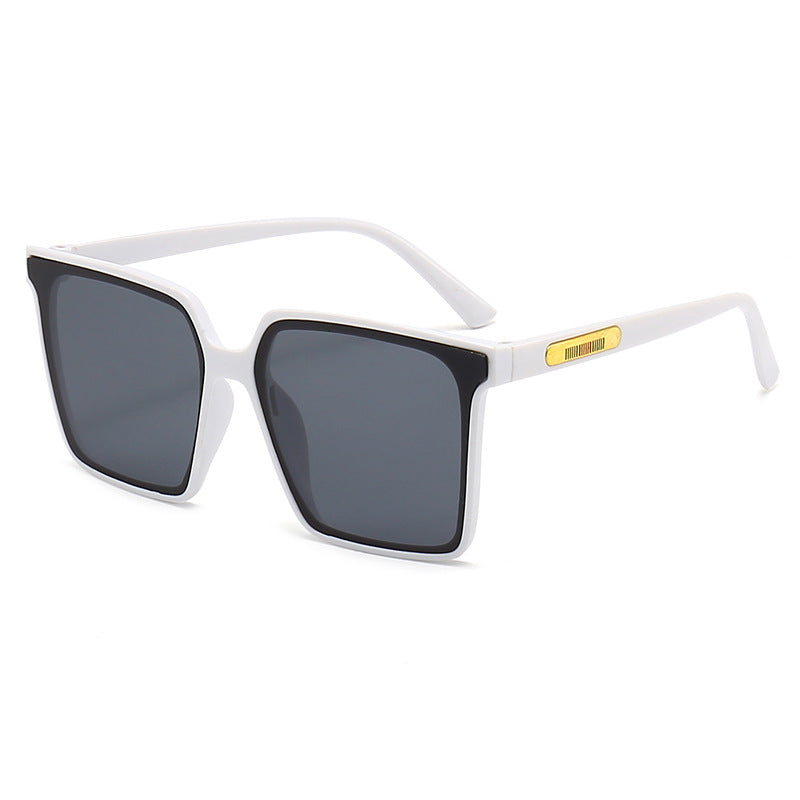 Übergroße quadratische Sonnenbrille
