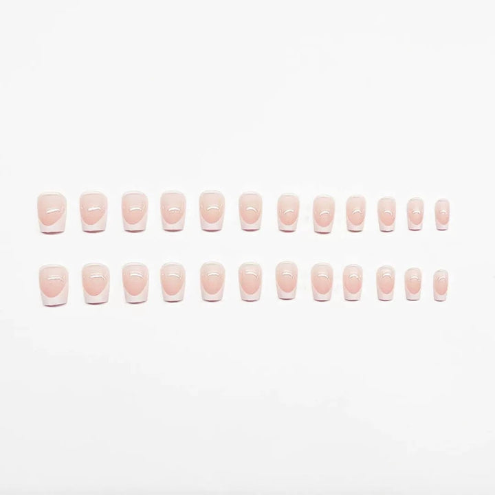French Tip Nagelkunst Set Karnz