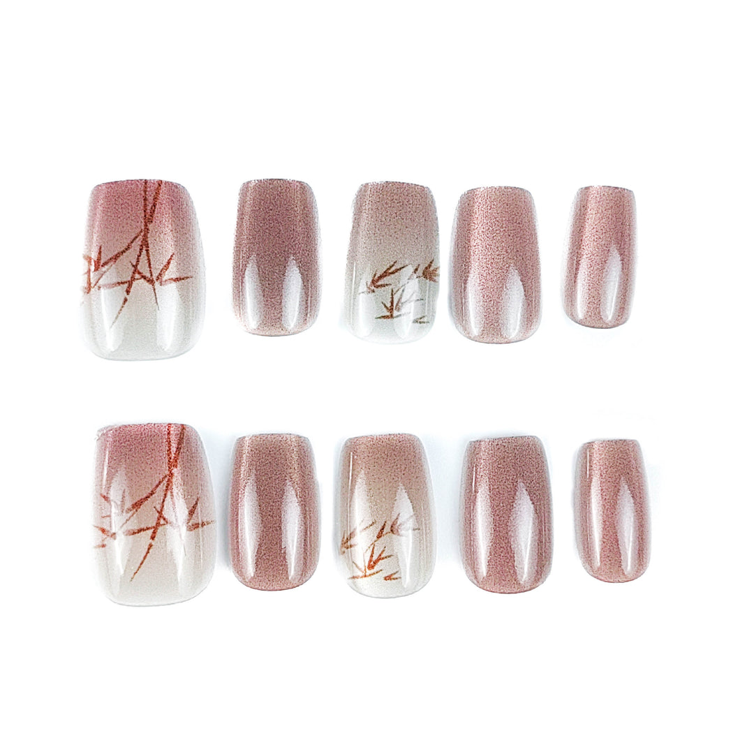 Künstlerische Aquarell-Nagelspitzen Karnz