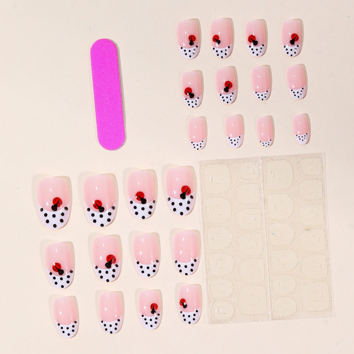 Designer Französische Spitze Nagelkunst Karnz
