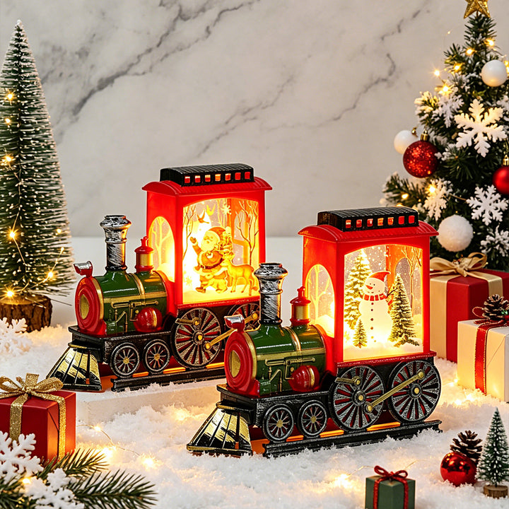 Weihnachtliche LED Zuglaterne Karnz