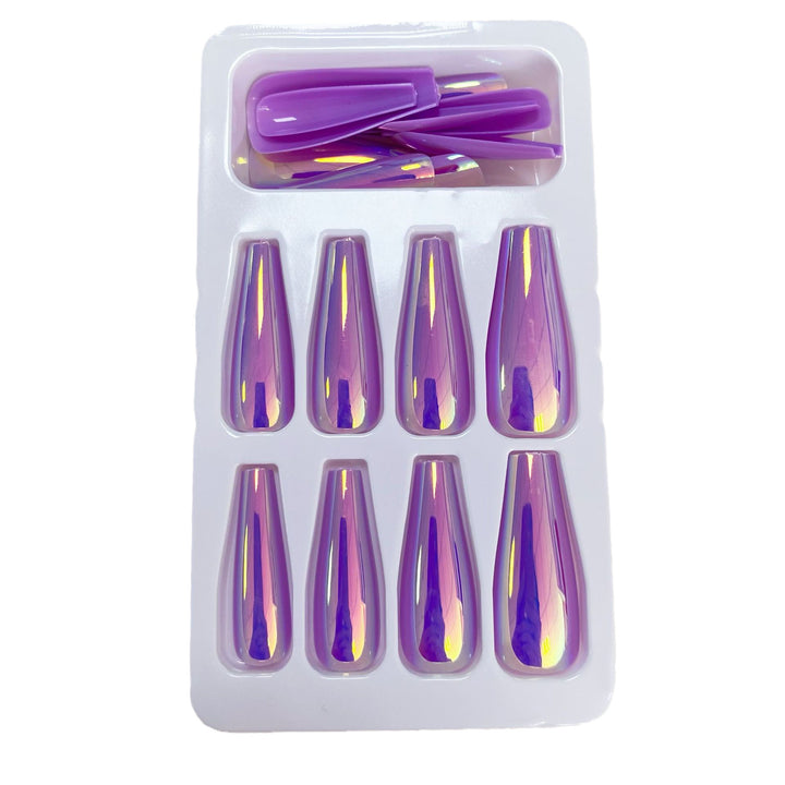 Premium Glossy Press-On Nail Tips Karnz