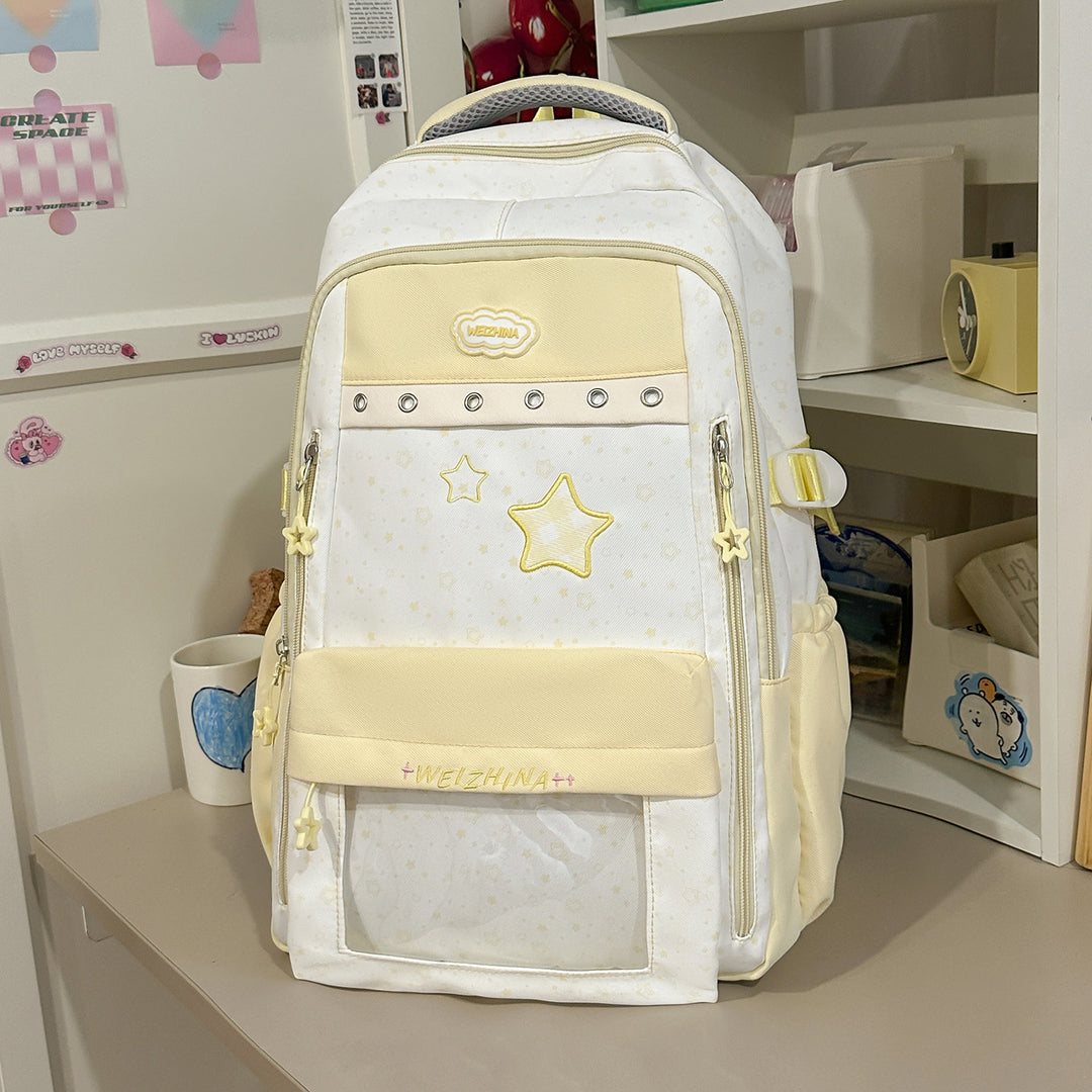 Transparente Taschen-Rucksack Karnz