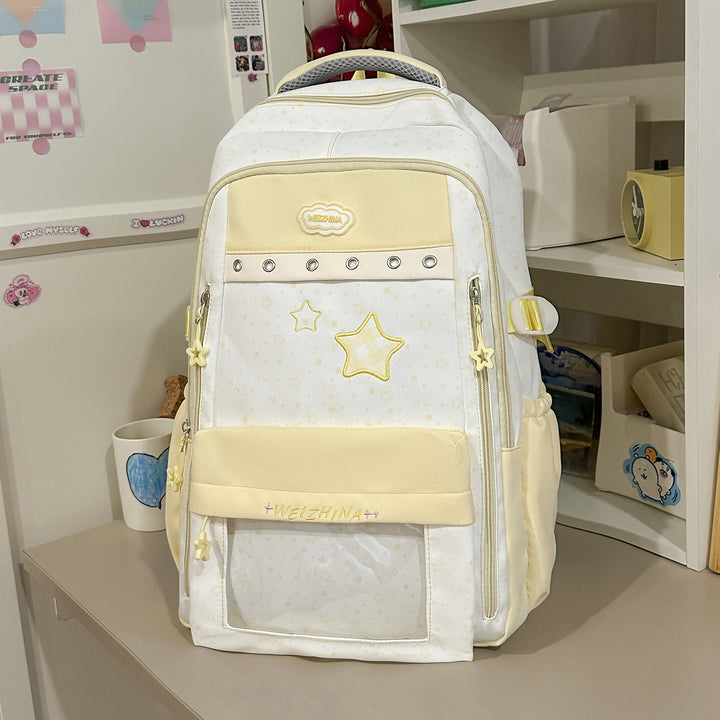 Transparente Taschen-Rucksack Karnz