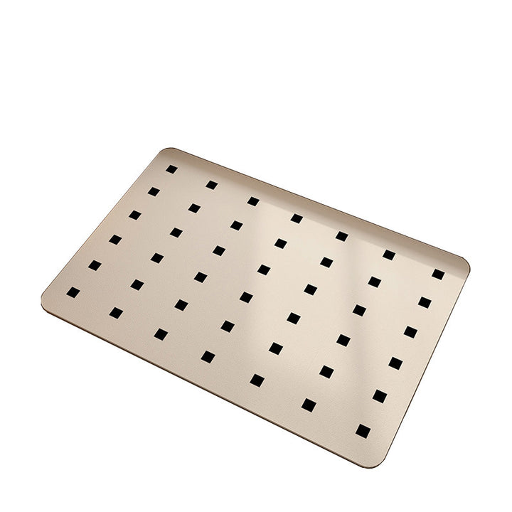 Geometrisch gemusterte Badematte Karnz