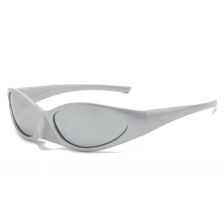 Damen Sportliche Sonnenbrille mit aerodynamic Design Karnz