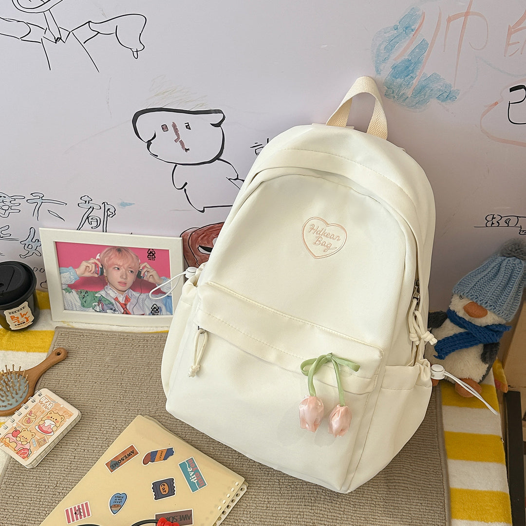 Blumenverzierte Freizeit-Rucksack Karnz