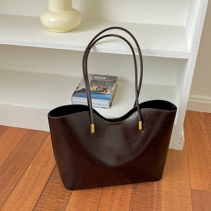 WoElegant Faux Leather Tote Bag Karnz