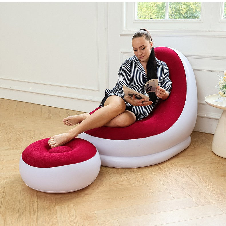 Damen Aufblasbares Komfort-Sofa mit ergonomischer Rückenlehne Karnz