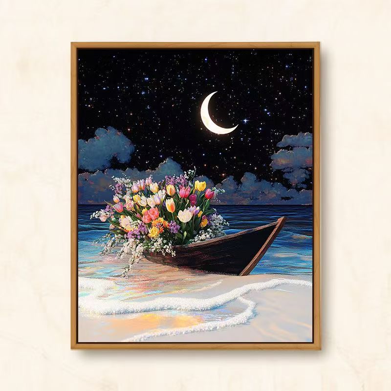 Verzaubernde Küstenfantasie Wandkunst Karnz