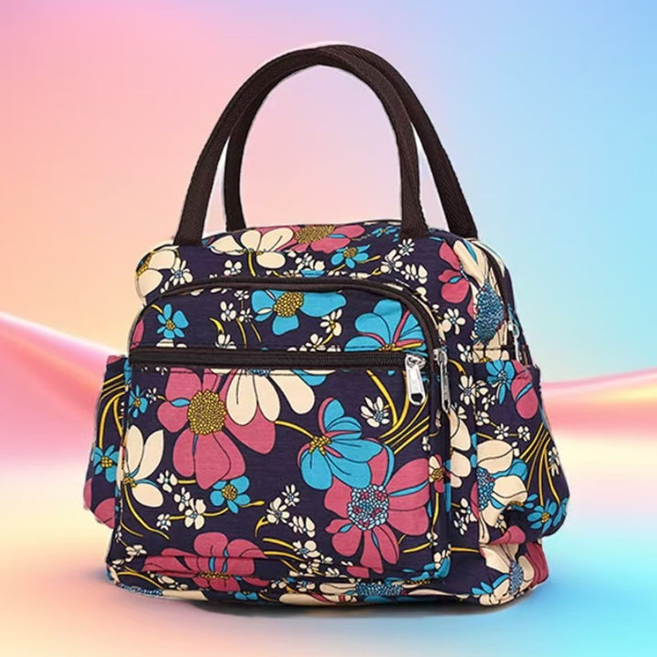Isolierte katzenmotivierte Lunch-Tasche Karnz