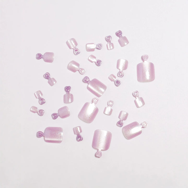 Glimmering Press-On Nail Set Karnz
