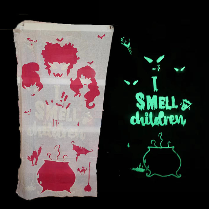 Dekoratives Halloween Leuchtendes Stoffbanner Karnz